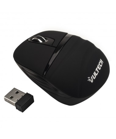 Vultech Mouse wireless da 1600 DPI 2.4 GHz con batteria interna ricaricabile