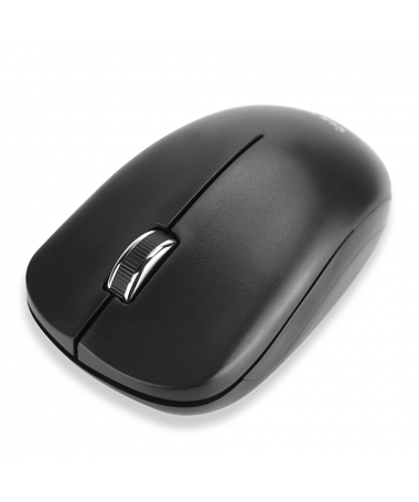 VULTECH MOUSE WIRELESS MW-08N 1600DPI SILENZIOSO BATTERIA INTEGRATA, NERO -  OFFICINA DIGITALE