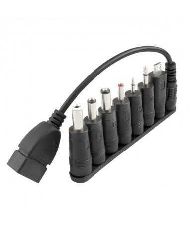 Alimentatore universaleda 3 a 12 Volt da 12W, con 8 spine intercambiabili -  OFBA srl