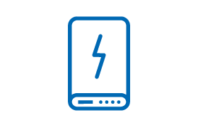 Powerbank VulTech bianco con doppia porta USB